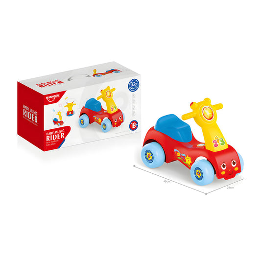 bebi guralica, guralica za bebe, Huanger guralica, Baby Music Rider, muzička guralica za decu, dečija guralica, guralica 18M+, igračka za vožnju, igračka na odgurivanje, guralica sa muzikom, guralica sa svetlima, guralica sa četiri točka, stabilna guralica za bebe, guralica za razvoj ravnoteže, igračka za razvoj motorike, vozilo za bebe, dečije vozilo na odgurivanje, poklon za dete od 18 meseci, crvena guralica za decu, igračka za aktivnu igru.
