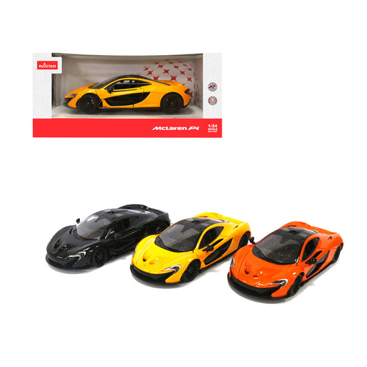 Rastar McLaren P1, McLaren P1 igračka, McLaren metalni model, metalni automobil 1:24, Rastar automobil 1:24, McLaren autić za decu, licencirani McLaren model, sportski automobil igračka, automobil sa vratima koja se otvaraju, kolekcionarski model automobila, metalni sportski autić, die cast McLaren P1, crni McLaren autić, žuti McLaren autić, narandžasti McLaren autić