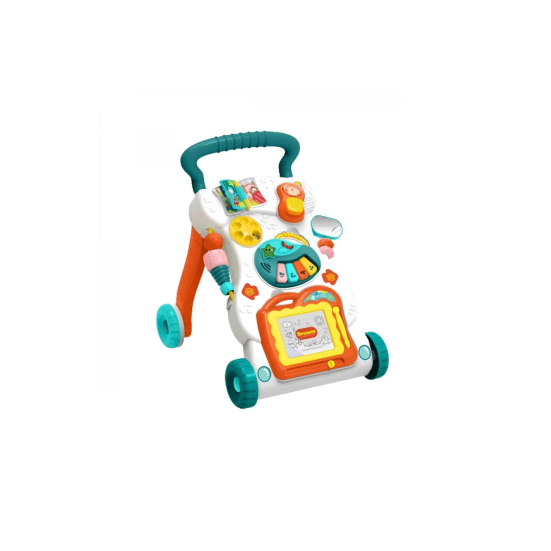 muzička šetalica, šetalica za bebe, Huanger šetalica, šetalica 6M+, šetalica za prve korake, interaktivna igračka za bebe, edukativna šetalica, igračka za razvoj motorike.
