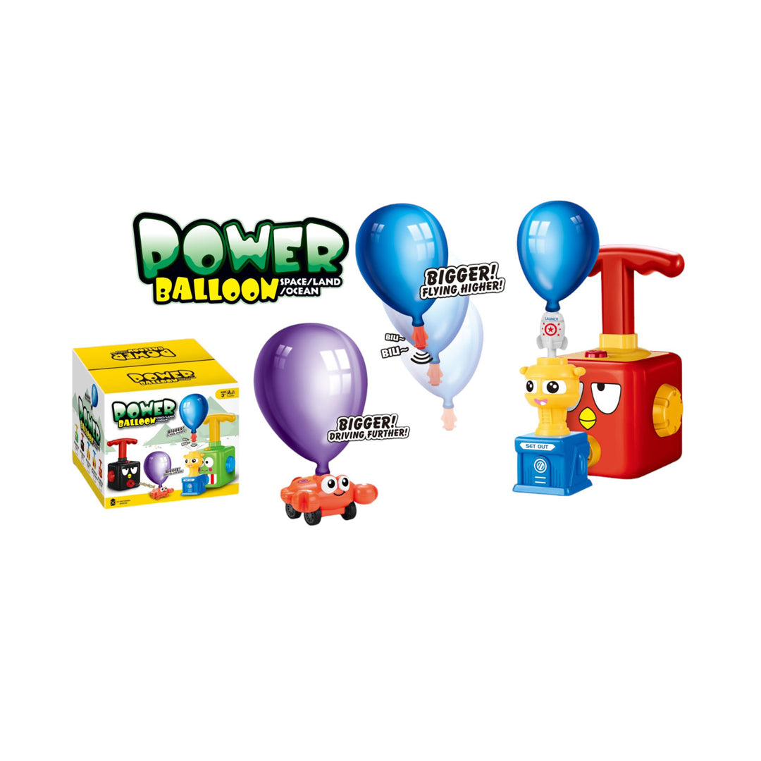 igračka na balon pogon, autić na balon, autić na vazduh, balon lansirna stanica, edukativna igračka za decu, STEM igračka, igračka sa pumpom, autić račić, igračka sa vazdušnim pritiskom, kreativna igračka za decu, igračka bez baterija, igračka za razvoj motorike, poklon za decu 3+