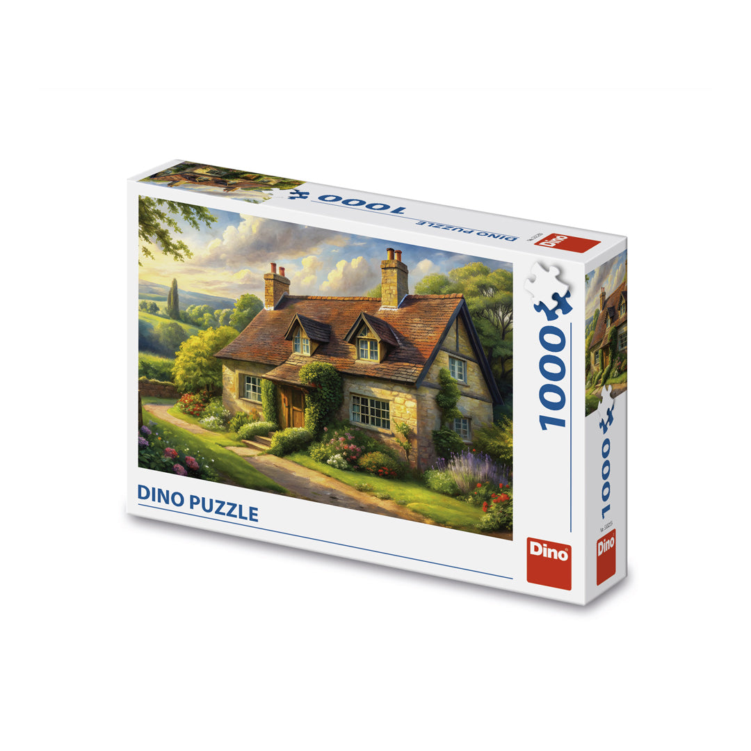 Dino Engleski pejzaž puzzle, puzzle 1000 delova, engleska kuća slagalica, englesko selo puzzle, seoski pejzaž puzzle, Dino puzzle za odrasle, puzzle sa kućom, slagalica sa prirodom, tradicionalna kuća puzzle, pejzaž puzzle 1000 delova, zahtevne puzzle, slagalice za odrasle, Dino slagalica 1000 delova, poklon za ljubitelje puzzli, cottage puzzle
