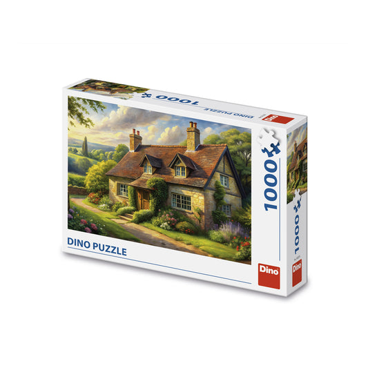 Dino Engleski pejzaž puzzle, puzzle 1000 delova, engleska kuća slagalica, englesko selo puzzle, seoski pejzaž puzzle, Dino puzzle za odrasle, puzzle sa kućom, slagalica sa prirodom, tradicionalna kuća puzzle, pejzaž puzzle 1000 delova, zahtevne puzzle, slagalice za odrasle, Dino slagalica 1000 delova, poklon za ljubitelje puzzli, cottage puzzle