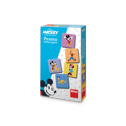 Dino Miki i drugari igra memorije, Mickey Mouse memo igra, Miki Maus igra pamćenja, Disney igra memorije, Pexeso Miki i drugari, društvena igra za decu, igra sa karticama za decu, igra pronalaženja parova, edukativna igračka, Miki i Mini igra, Pluto igra za decu, Dino memo game, igre za razvoj pamćenja, poklon za decu, Disney društvene igre