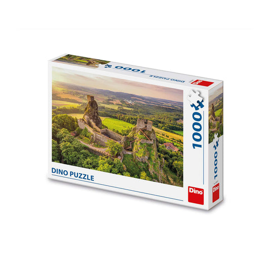 Dino zamak Trosky puzzle, ruševine zamka puzzle, puzzle 1000 delova, Dino puzzle za odrasle, slagalica zamak, puzzle sa tvrđavom, istorijske puzzle, pejzaž puzzle, slagalice za odrasle, zahtevne puzzle, puzzle sa prirodom, Dino slagalica 1000 delova, poklon za ljubitelje puzzli, zamkovi puzzle, Ruševine zamka Trosky slagalica